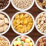 Diverse ciotole con varie tipologie di cereali