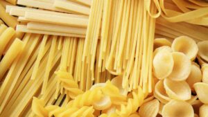 Diversi tipi di pasta