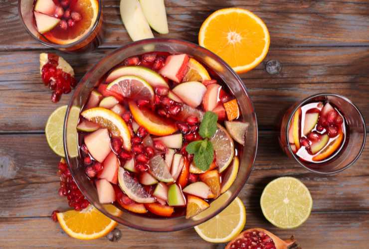 Sangria ricetta originale - Pizzeriapace